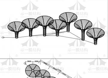 在上海示一膜結(jié)構(gòu)設(shè)計(jì)成套鋼結(jié)構(gòu)圖紙，費(fèi)用大約多少？