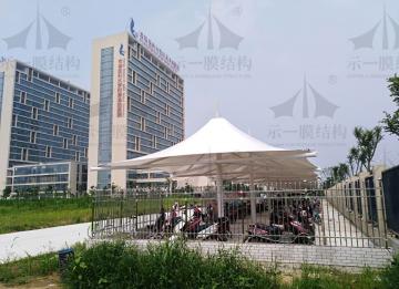 上海示一膜結(jié)構(gòu)停車棚能不能先挑圖紙定制？