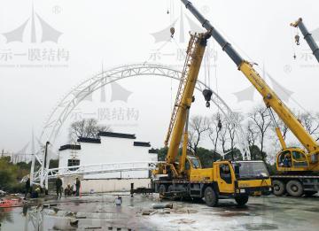 膜結(jié)構(gòu)工程施工前的準備工作有那些？