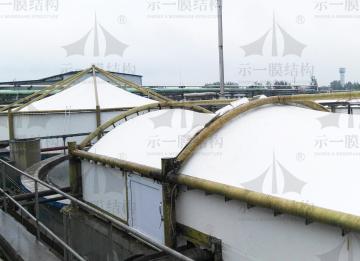 膜結(jié)構(gòu)污水池加蓋到底能否解決環(huán)保問題呢？