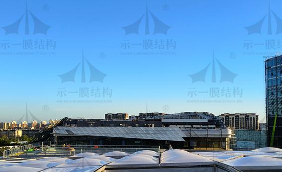 安徽蕪湖數(shù)字園區(qū)ETFE膜項目-2階段